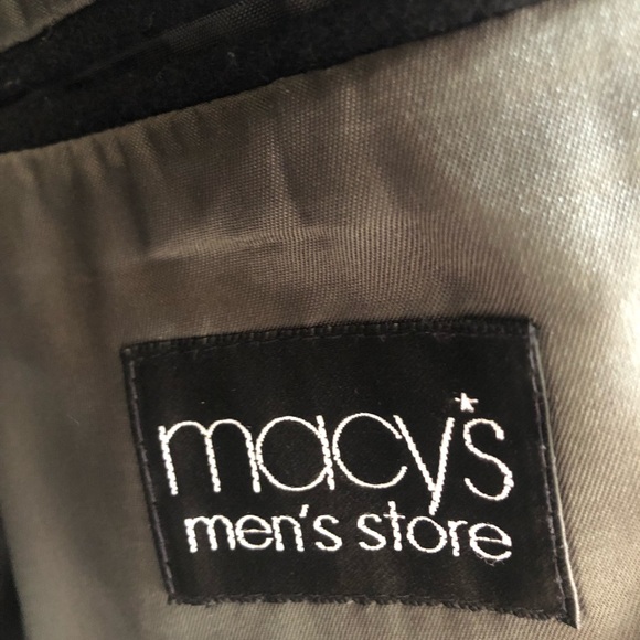 ALFANI WOOL BLACK TOP COAT CASHMERE FEEL SZ-XL GREAT CONDITION!!! - Picture 3 of 3